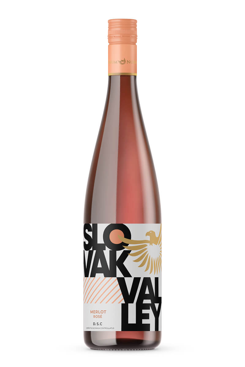 Slovak Valley Merlot ružové víno