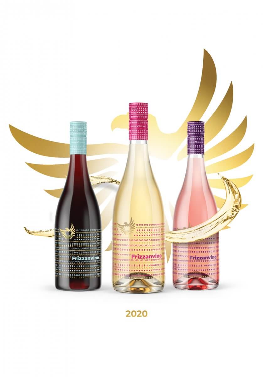 Frizzanvino TRIO Set a doprava Grátis 1 | Vinum Nobile Winery | Slovenské vína svetovej kvality Frizzanvino set