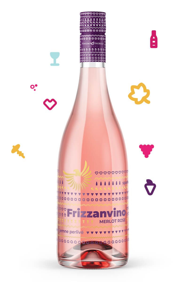 Frizzanvino Merlot Rose