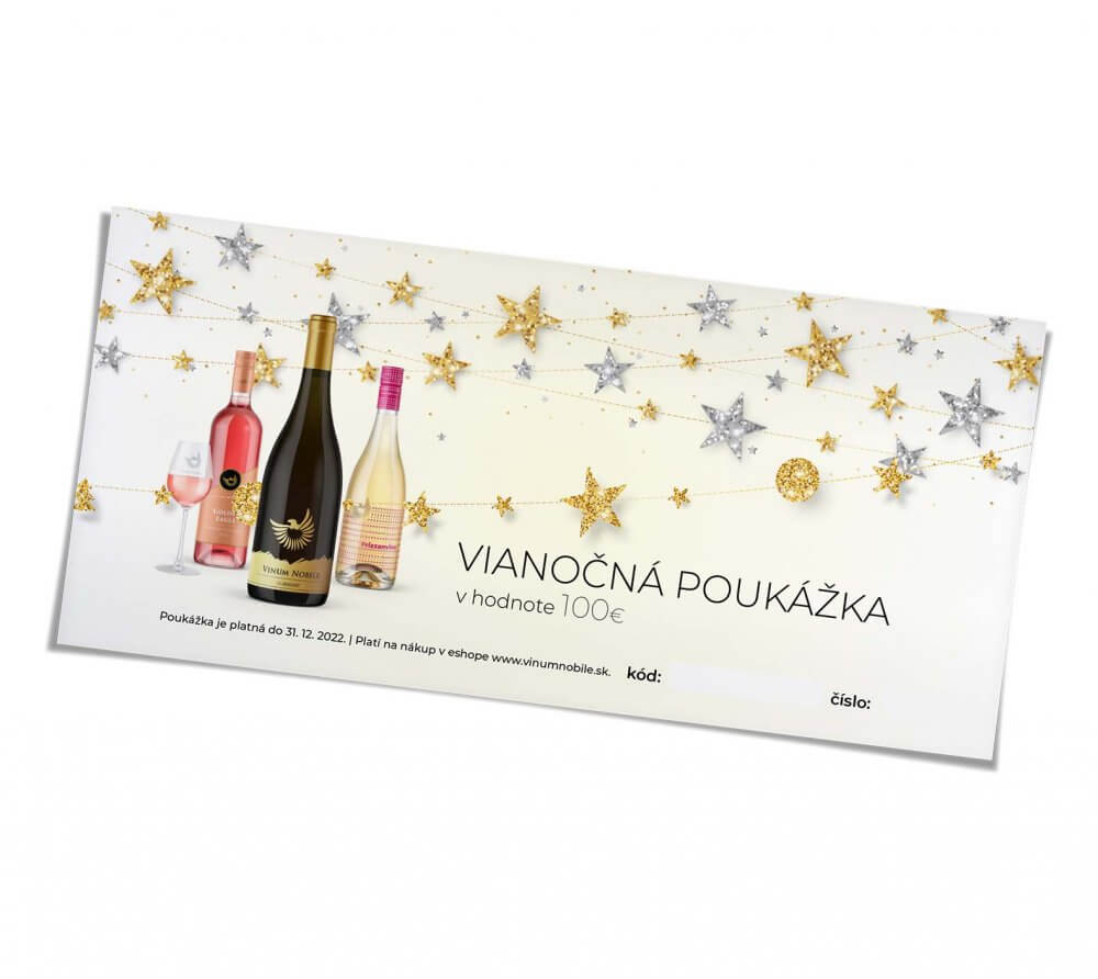 poukazka vianocna | Vinum Nobile Winery | Slovenské vína svetovej kvality