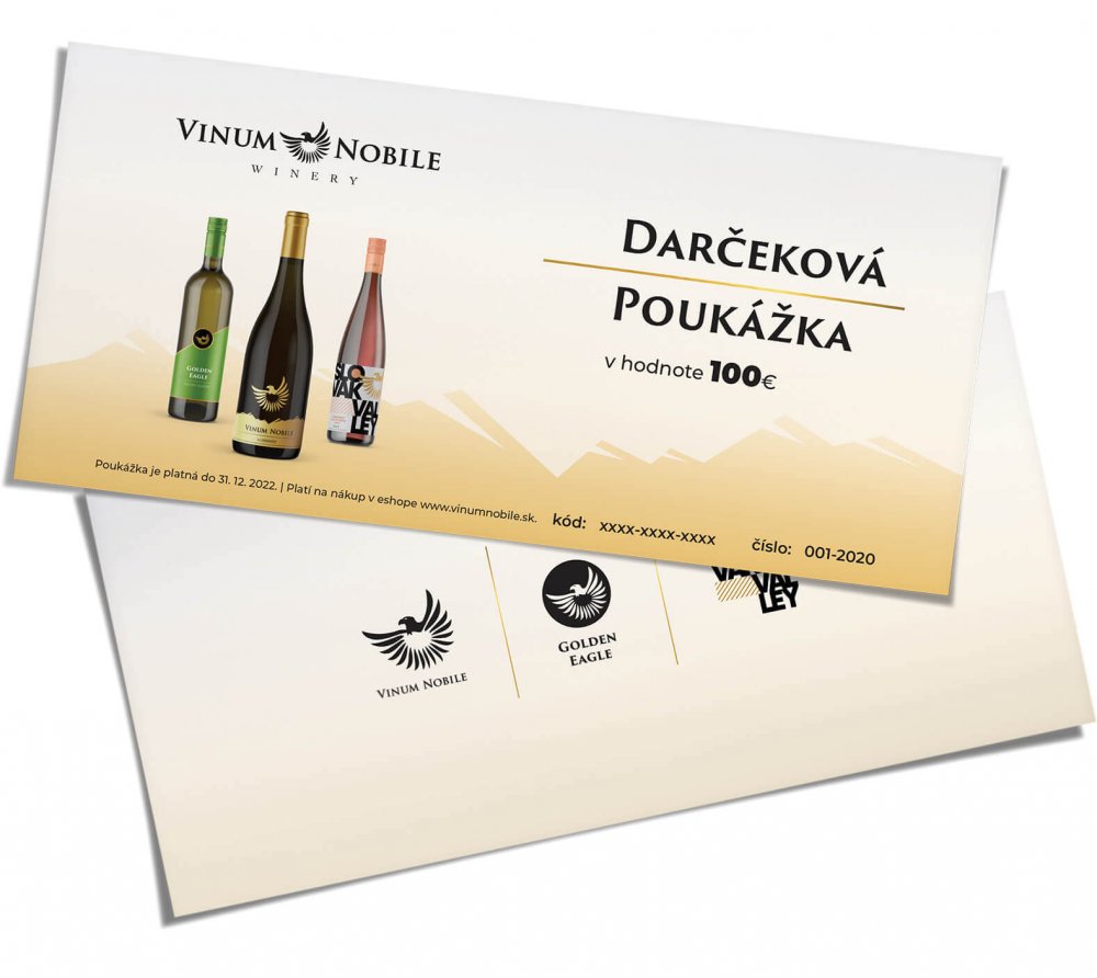 darčekova poukazka vino