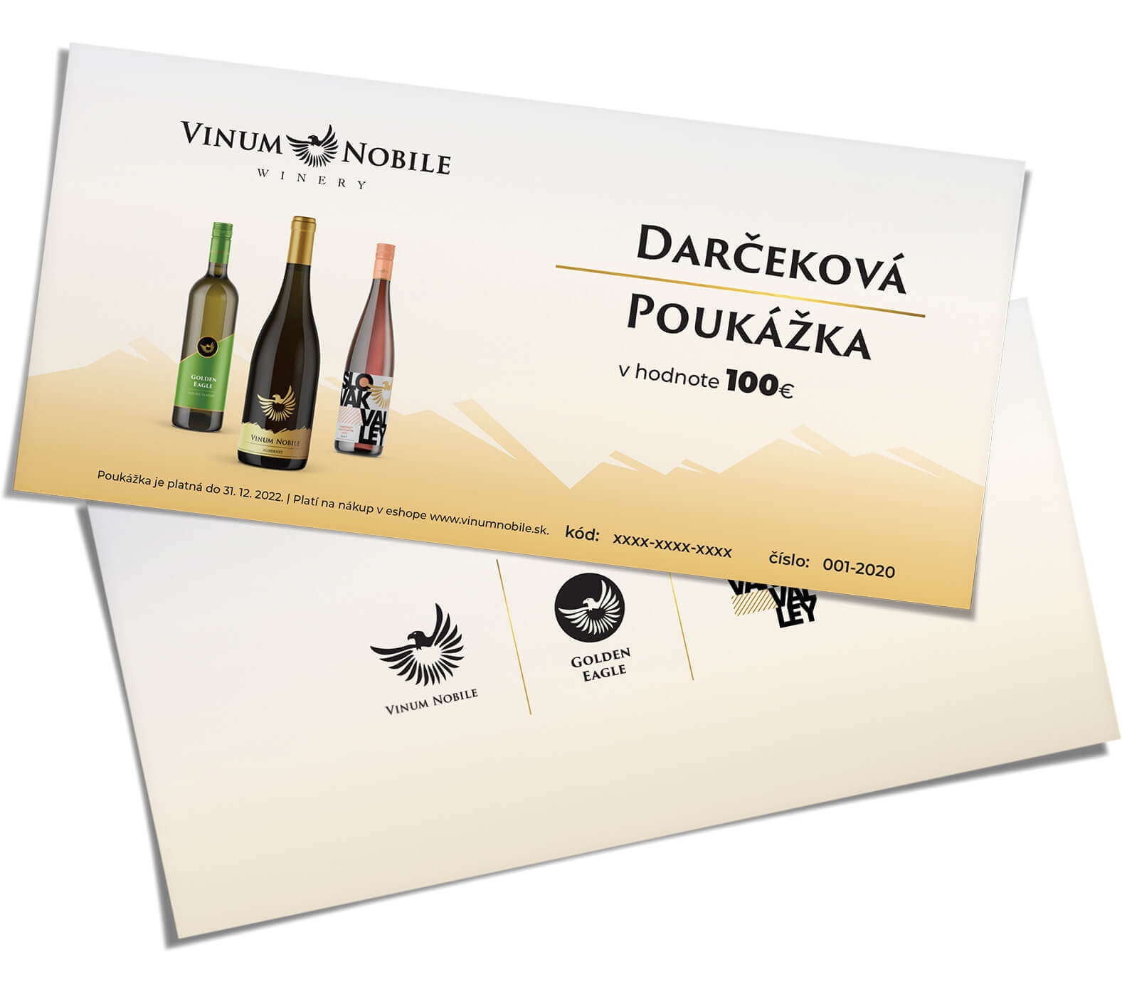 darčekova poukazka vino